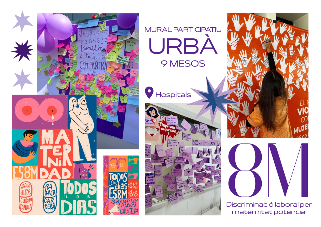 Poster Mural Participatiu 8M